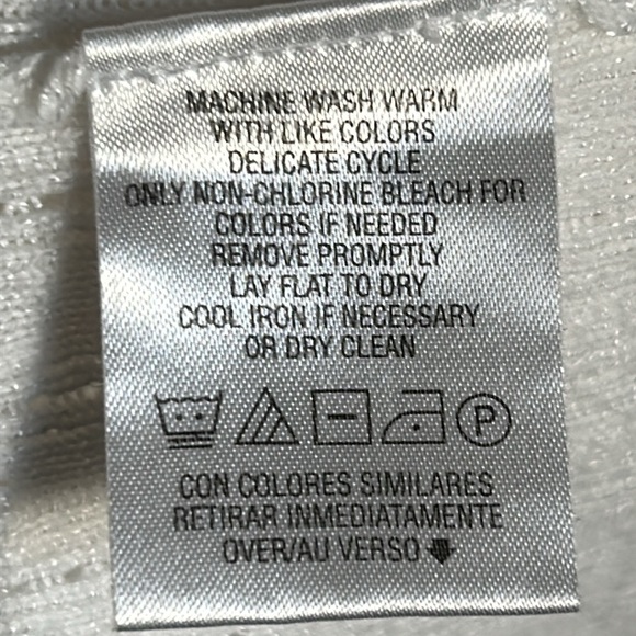 Liz Claiborne Liz Sport Short Sleeve Ribbed Knit  Peplum Lightweight Sweater Top - Picture 6 of 9